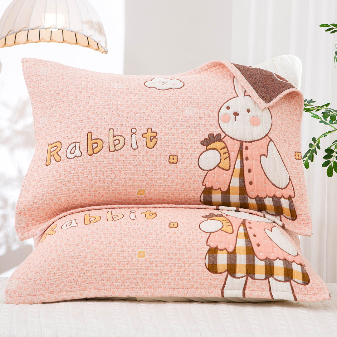 Damen Kopfkissenbezug mit floralem Design Karnz