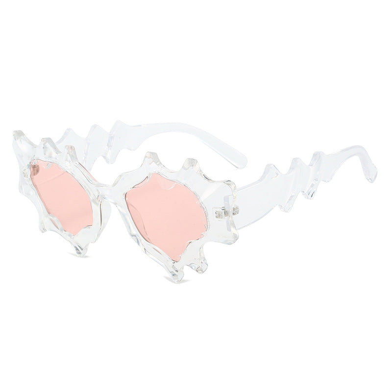 Damen auffällige künstlerische Sonnenbrille Karnz