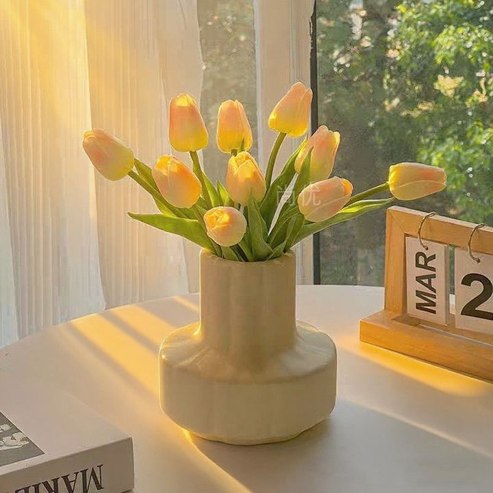 Künstliche Tulpen-Blumen Dekoration