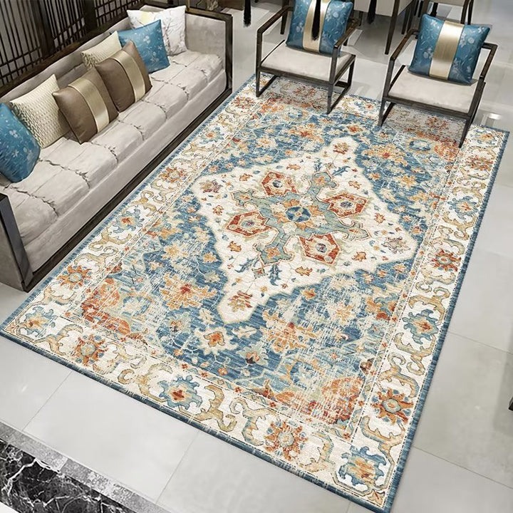 Luxuriöser Floral Muster Teppich