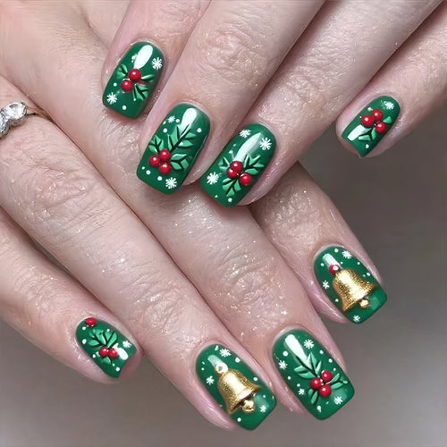 Festliche Urlaubs-Themen Press-On Nagelkunst Karnz 1787543135