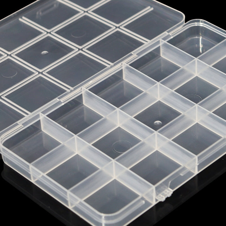 Multi-Compartment Clear Utility Storage Box Karnz