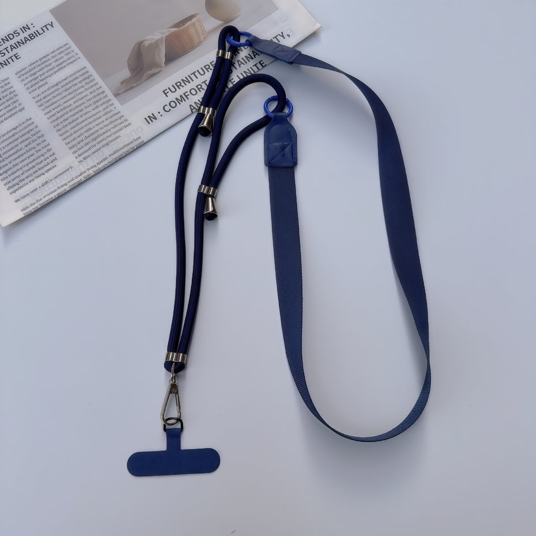 Multifunktionale verstellbare Halskette mit ID-Halter Karnz