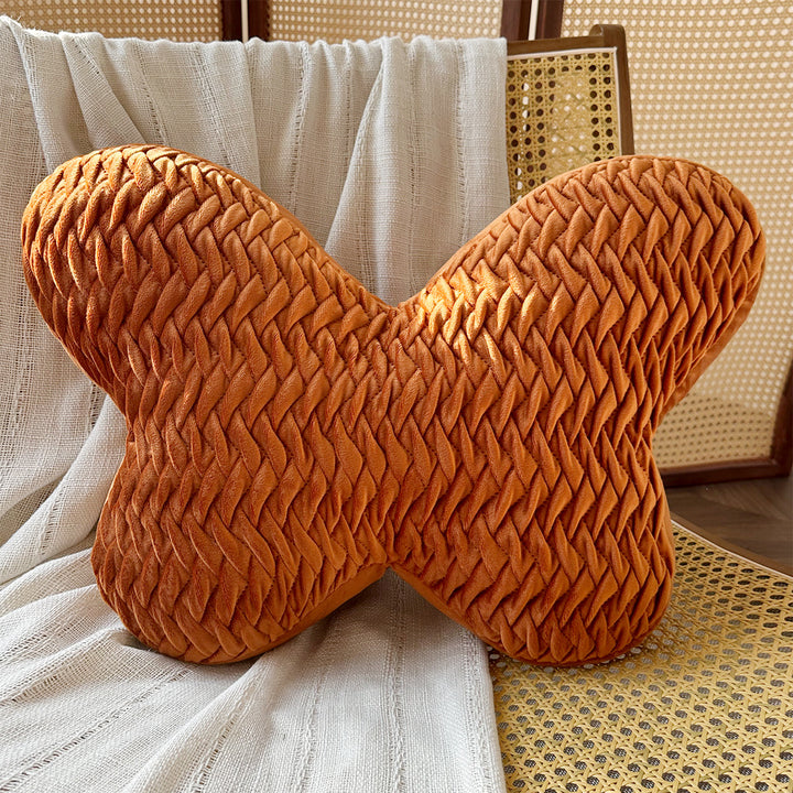 modernes und dekoratives Kissen im Schmetterlingsdesign