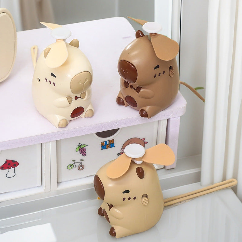 Damen Tragbarer Handventilator im tierischen Design Karnz