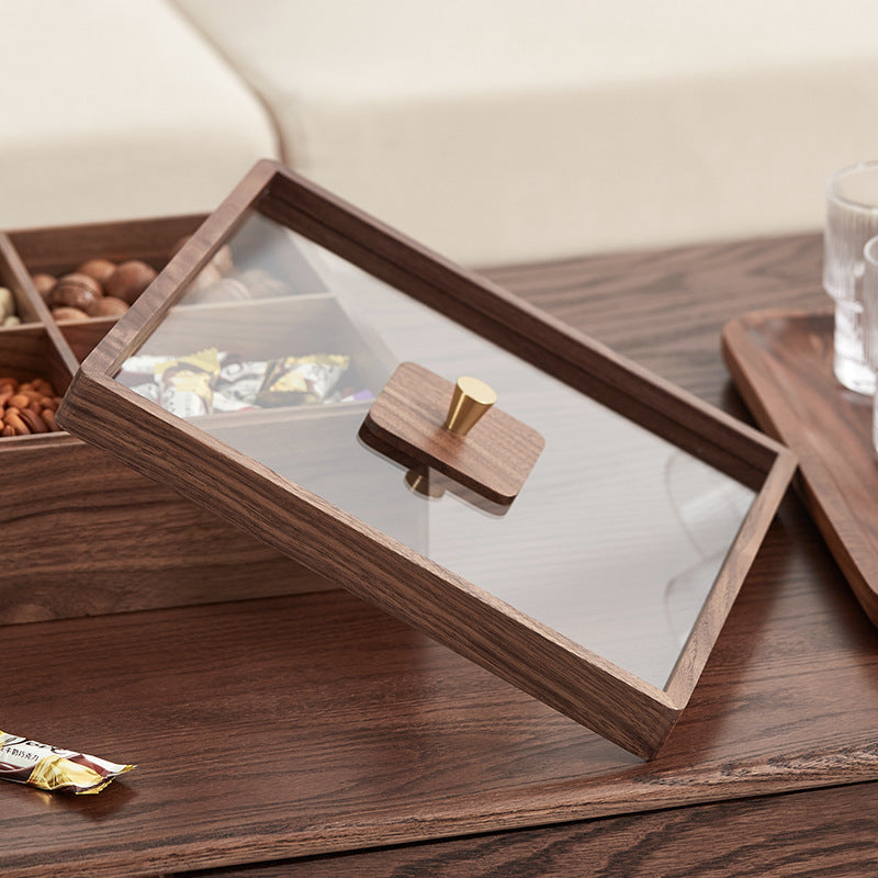Elegante Holz Snack Aufbewahrung Karnz