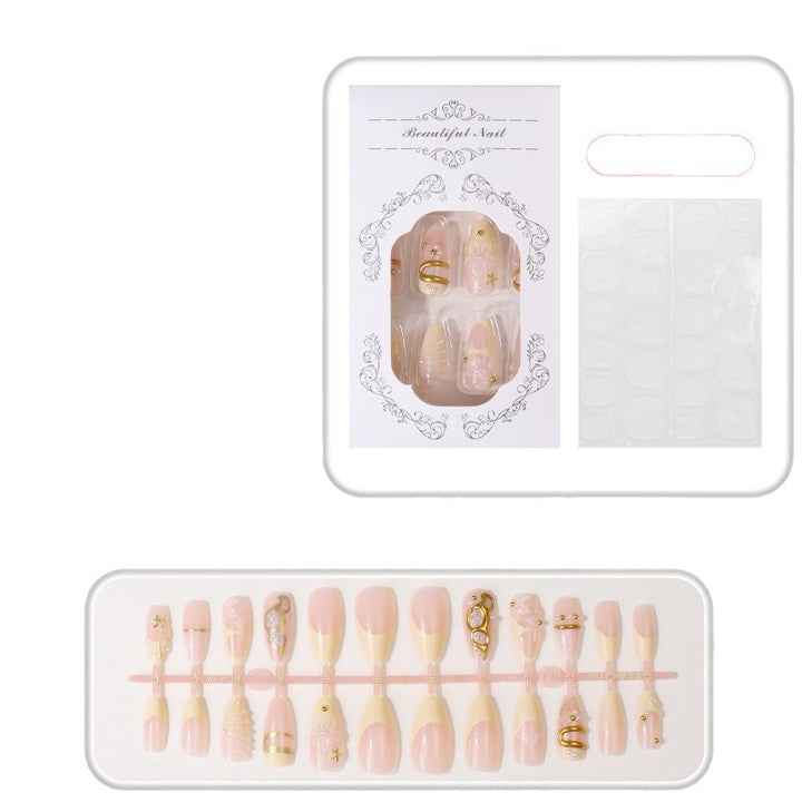 Dekorative Premium Nagelspitzen Karnz