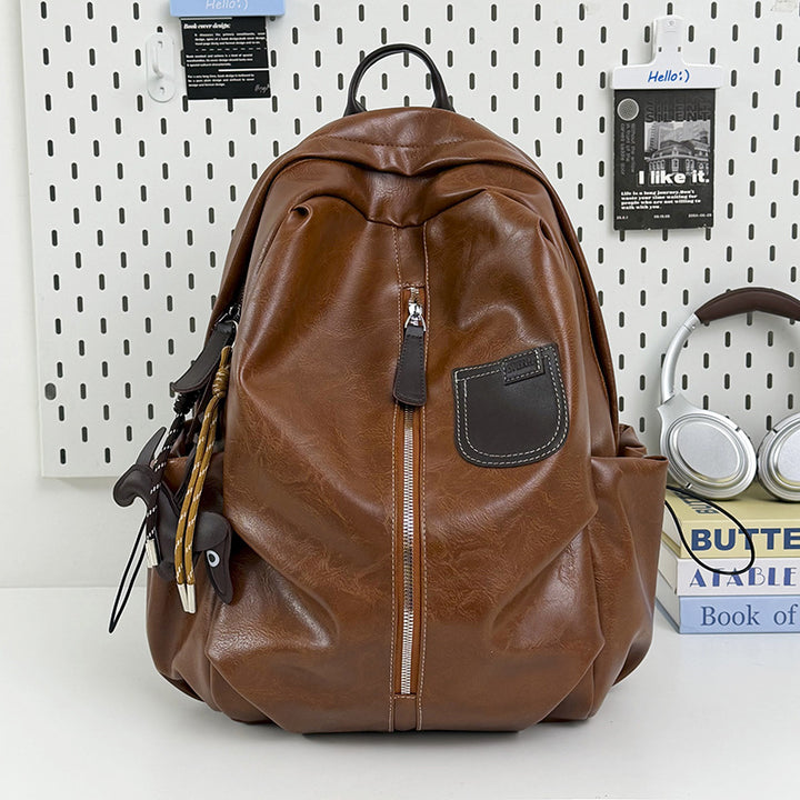 Eleganter Leder-Rucksack Karnz