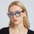 Damen Glamouröse Cat-Eye Sonnenbrille mit Kristallverzierung Karnz