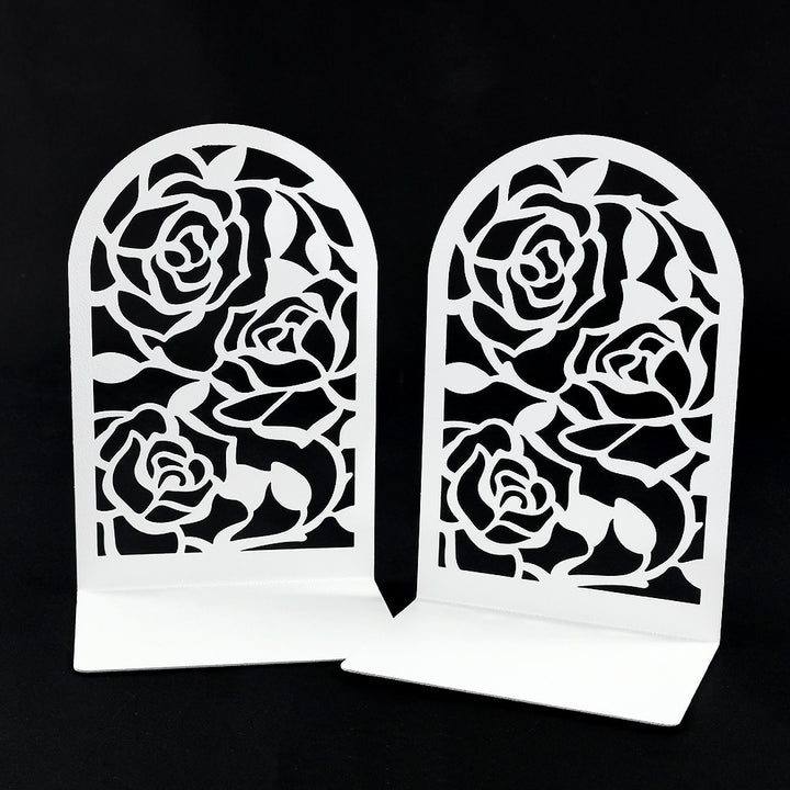Blumenmuster Dekorative Buchstützen