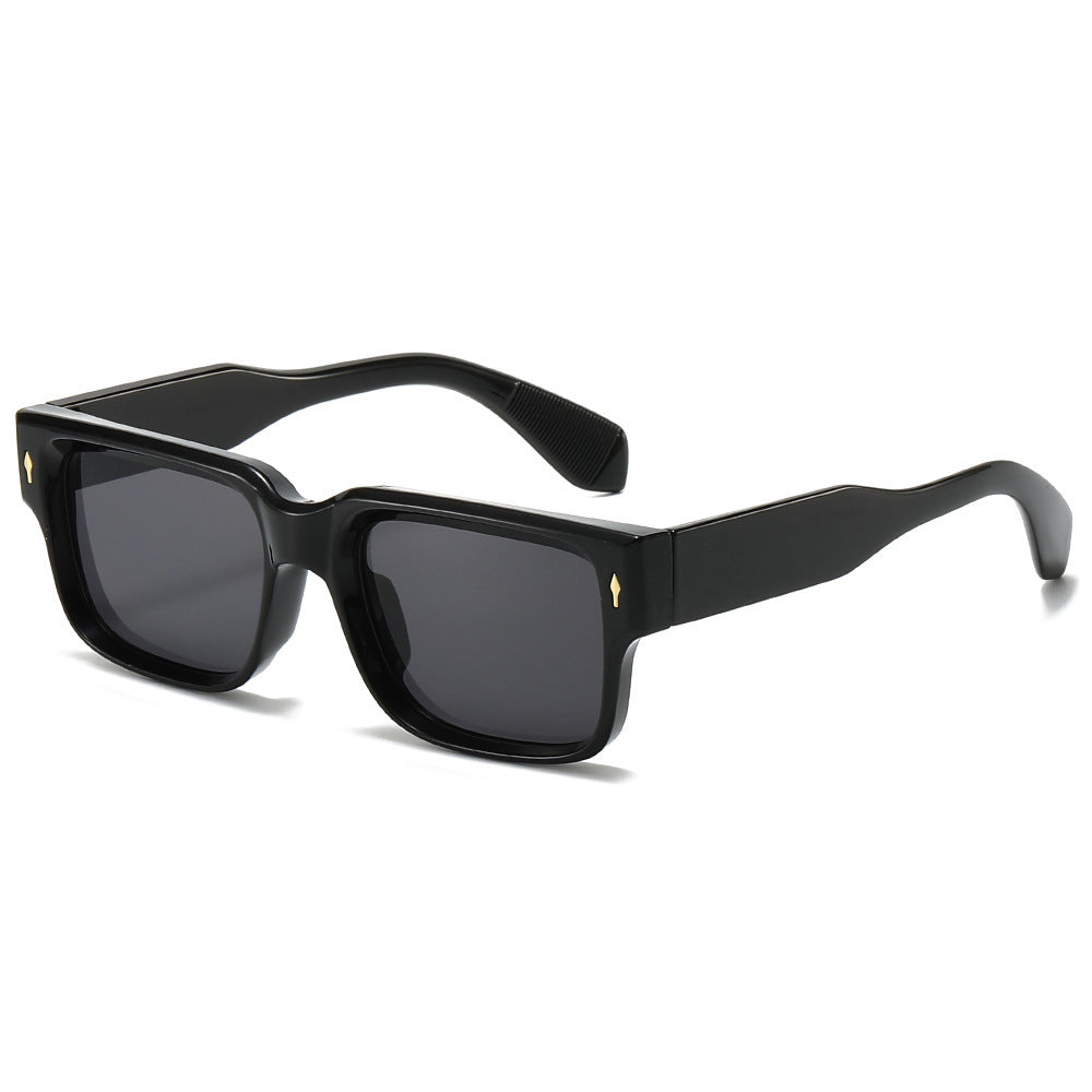 Bold Geometrische Quadratische Sonnenbrille Karnz