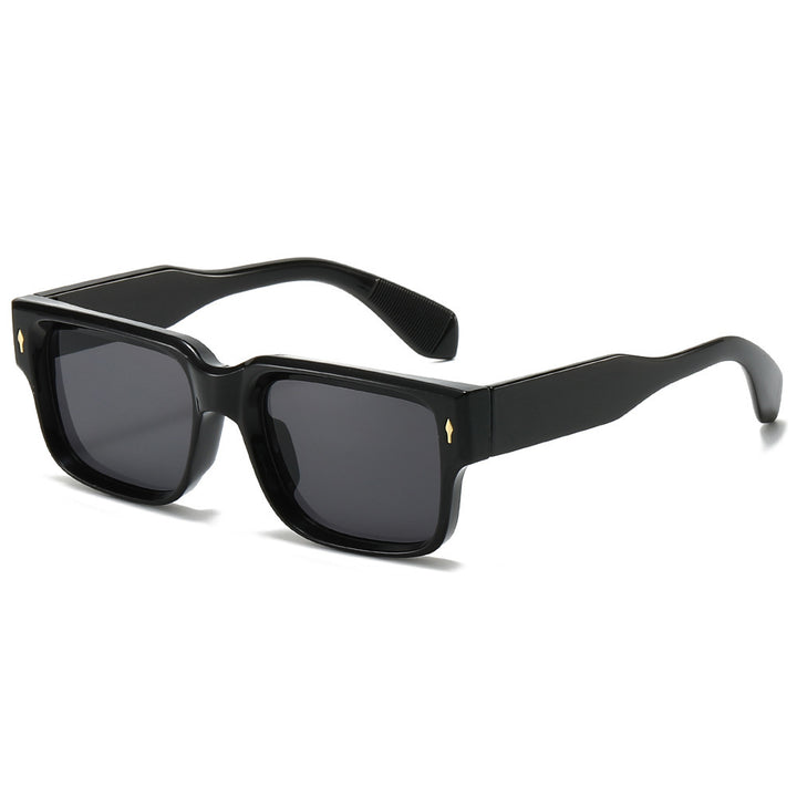 Bold Geometrische Quadratische Sonnenbrille Karnz