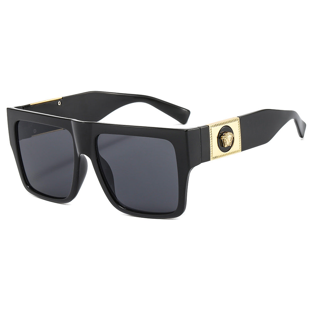 Damen Stilvolle Plateau Sonnenbrille Karnz