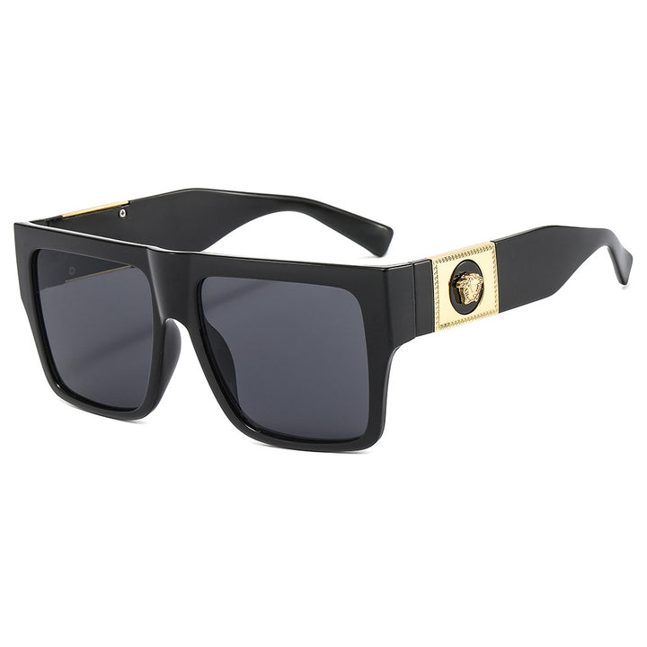 Damen Stilvolle Plateau Sonnenbrille Karnz