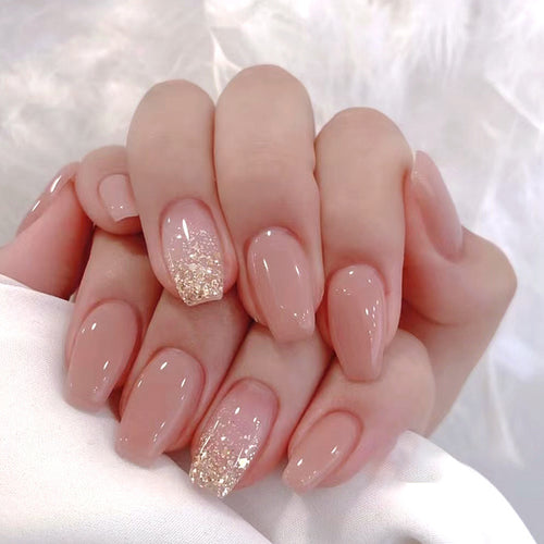 Elegantes Glitter Nagelkunst-Kit Karnz