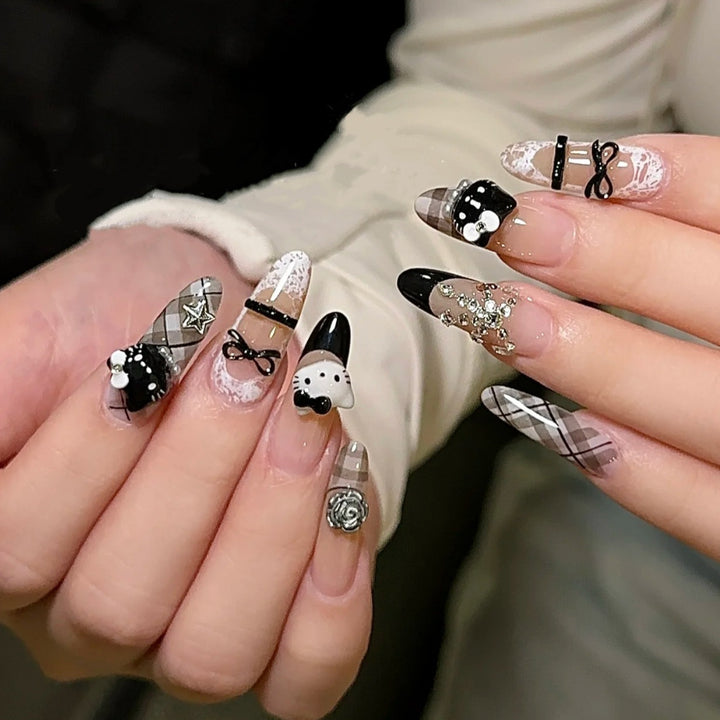 Themen Press-On Nail Art Set Karnz