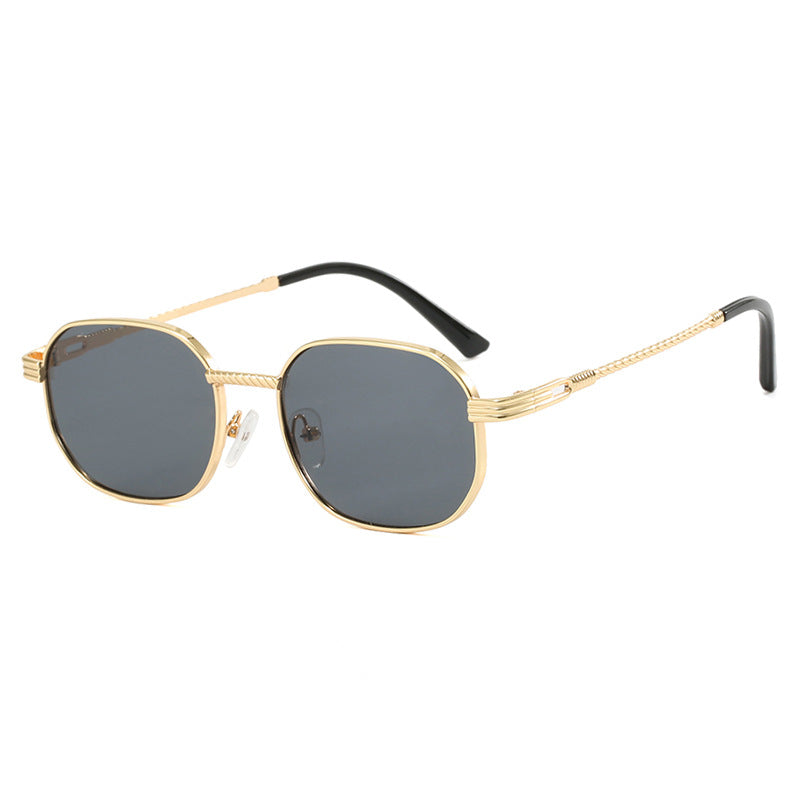 Damen quadratische Sonnenbrille mit Gradienteneffekt Karnz