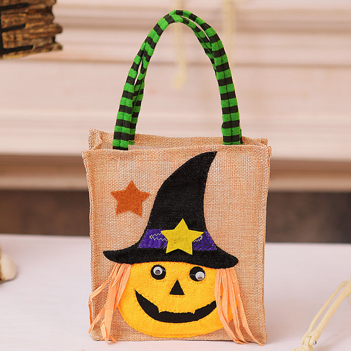 Halloween Einkaufstasche mit Katzenmotiv Karnz