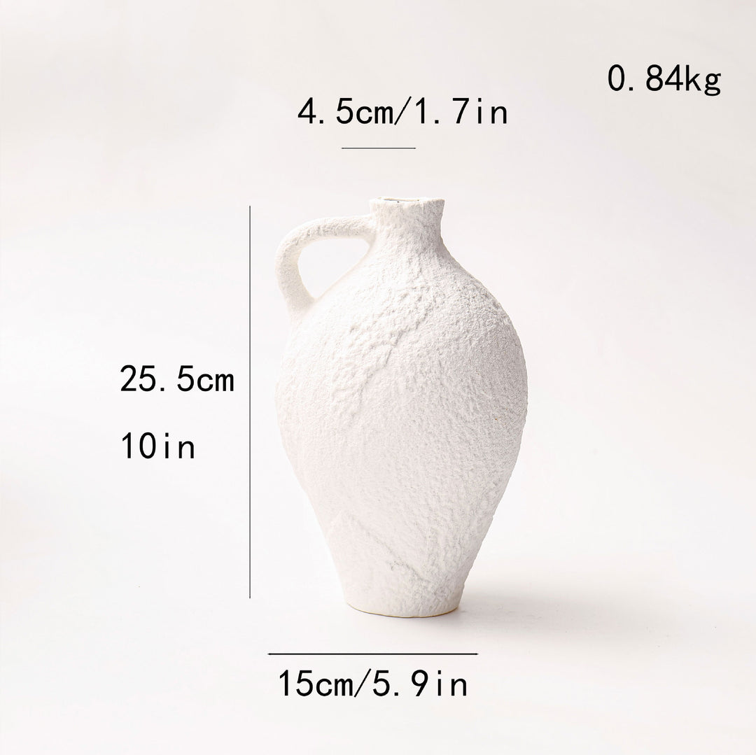 Strukturierte Keramische Dekorative Vase