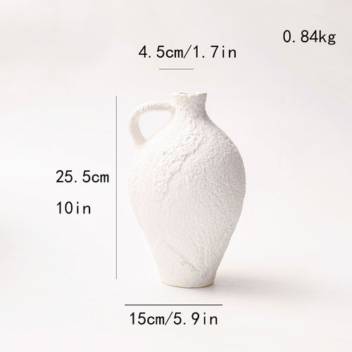 Strukturierte Keramische Dekorative Vase