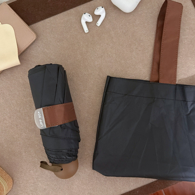 Damen Automatischer Falt-Regenschirm mit UV-Schutzfunktion Karnz