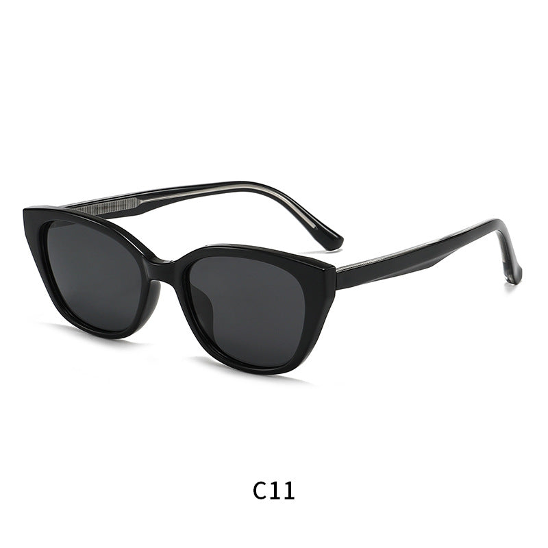 Damen modische Sonnenbrille im Katzenaugen-Stil Karnz