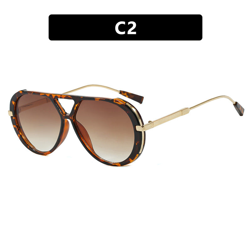 Damen modische Sonnenbrille im eleganten Pilotenstil Karnz