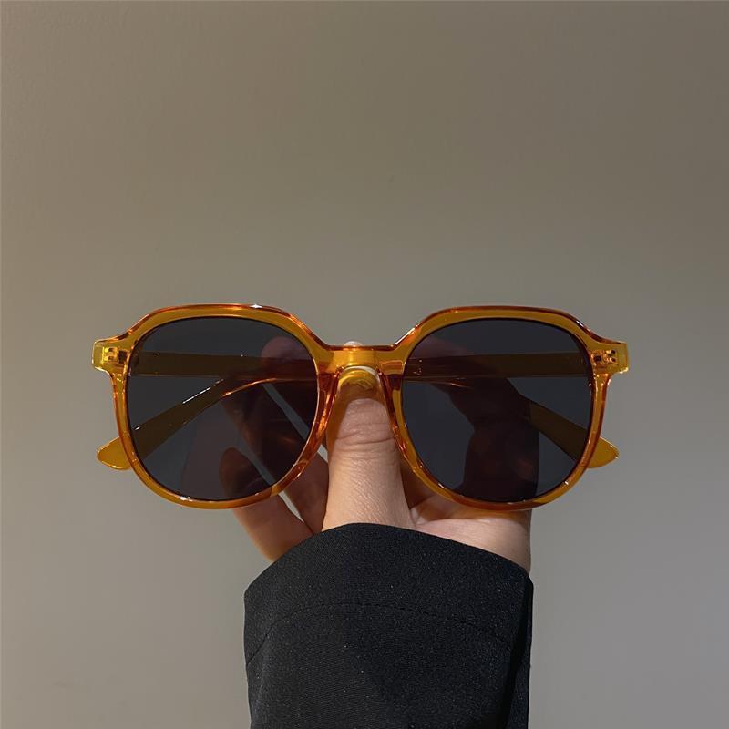 Modische Vintage-Sonnenbrille mit Breitem Rahmen Karnz