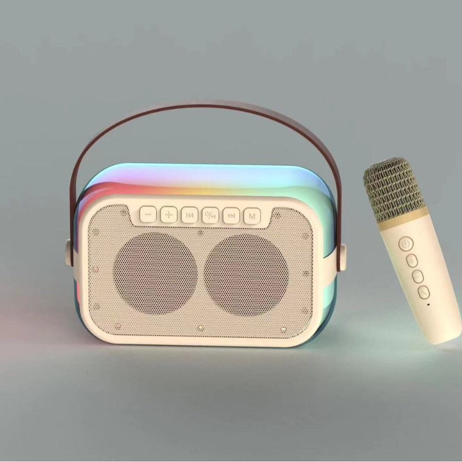 Bluetooth Karaoke Lautsprecher und Mikrofon Set Karnz