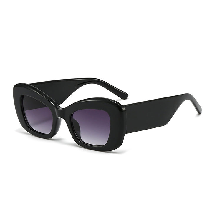Damen Modische oversized Sonnenbrille im modernen Design Karnz