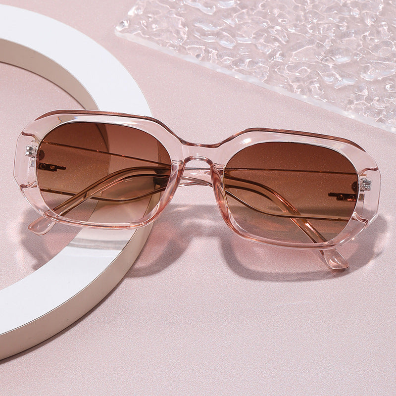 Damen modische geometrische Sonnenbrille mit robustem Design Karnz