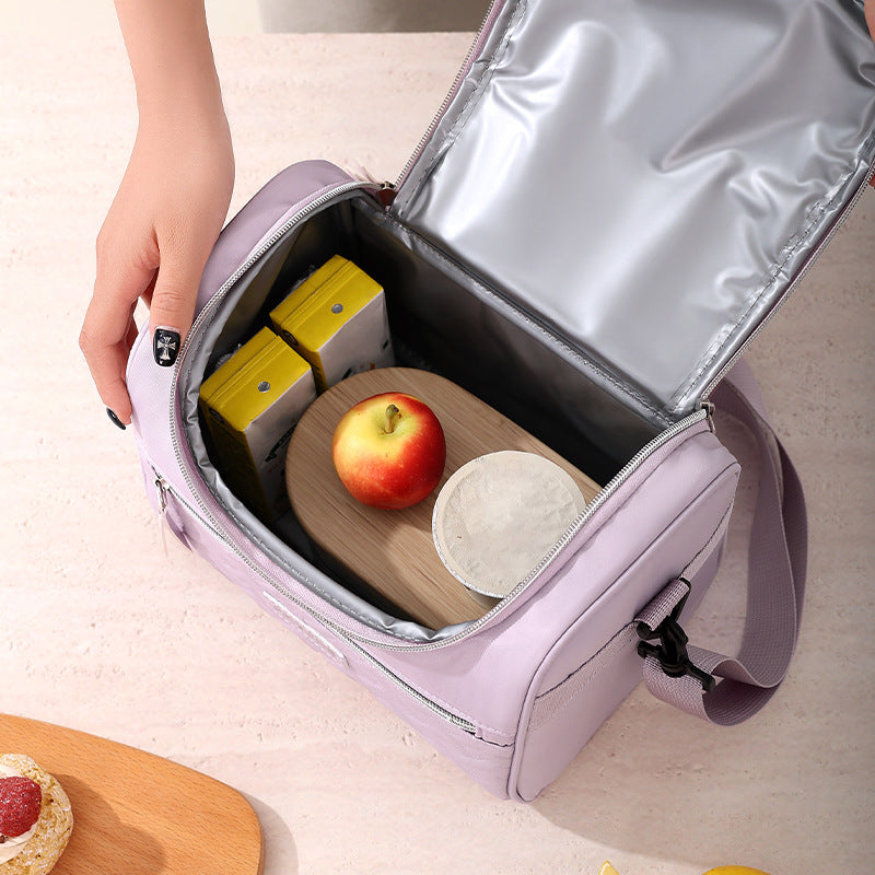 Stylische isolierte Lunch-Tasche