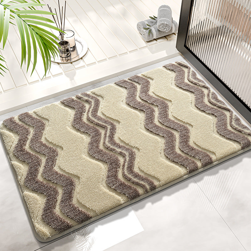 Strukturiert Memory-Schaum Badezimmermatte Karnz