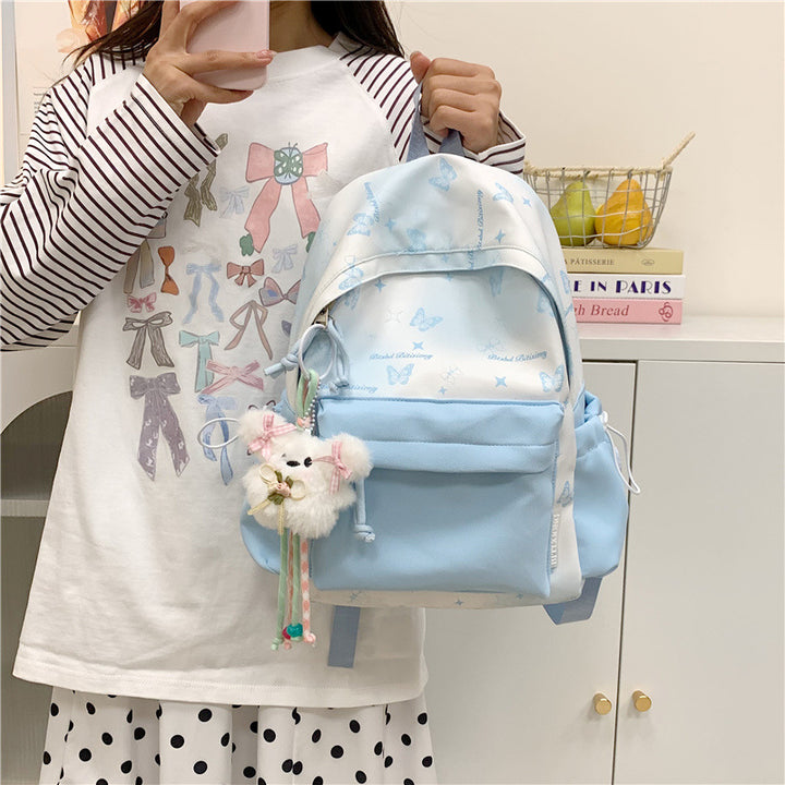 Schmetterlingsdruck Rucksack Karnz