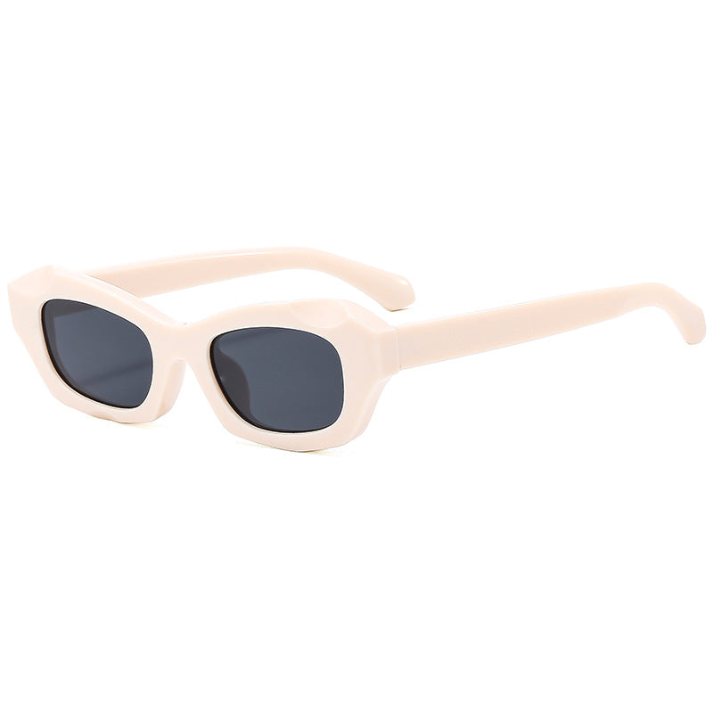Damen Modische Sonnenbrille mit markantem Design und UV-Schutz Karnz
