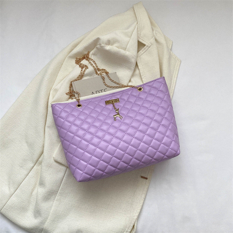 Gepolsterte Schulter-Handtasche