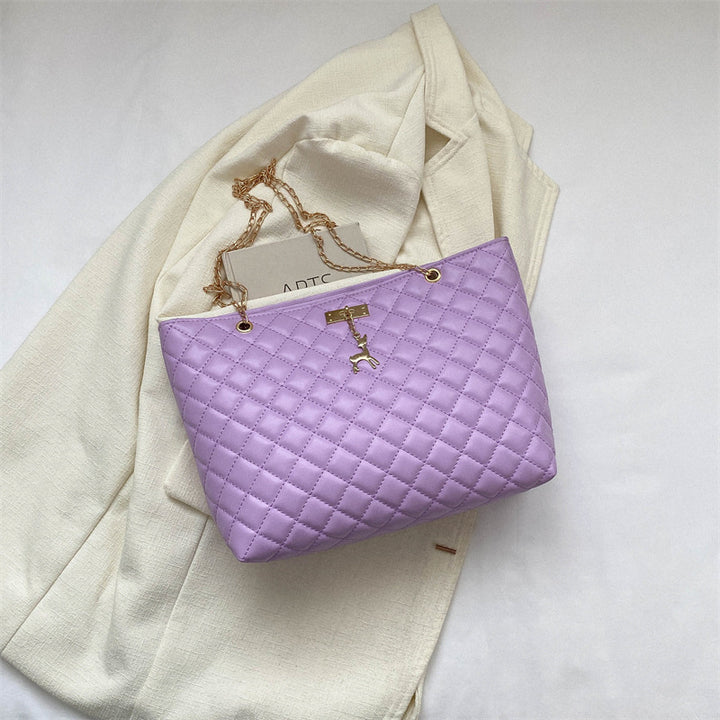 Gepolsterte Schulter-Handtasche