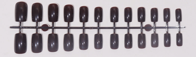Natürliche glänzende Press-On-Nagelspitzen Karnz