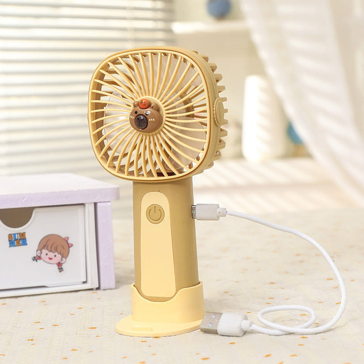 Damen Tragbarer USB Handventilator mit verspieltem Design Karnz