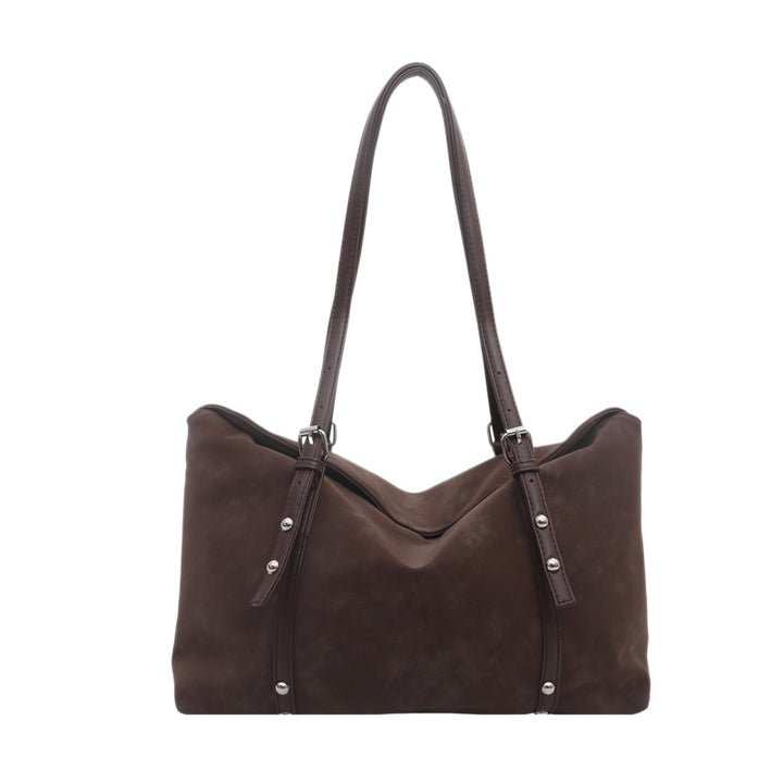 Elegante Wildleder-Handtasche