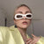 Damen Retro-inspirierte Sonnenbrille mit stylischem Rahmen und UV-Schutz Karnz