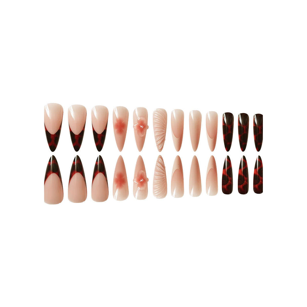 Premium dekorative Acryl-Nagelspitzen Karnz