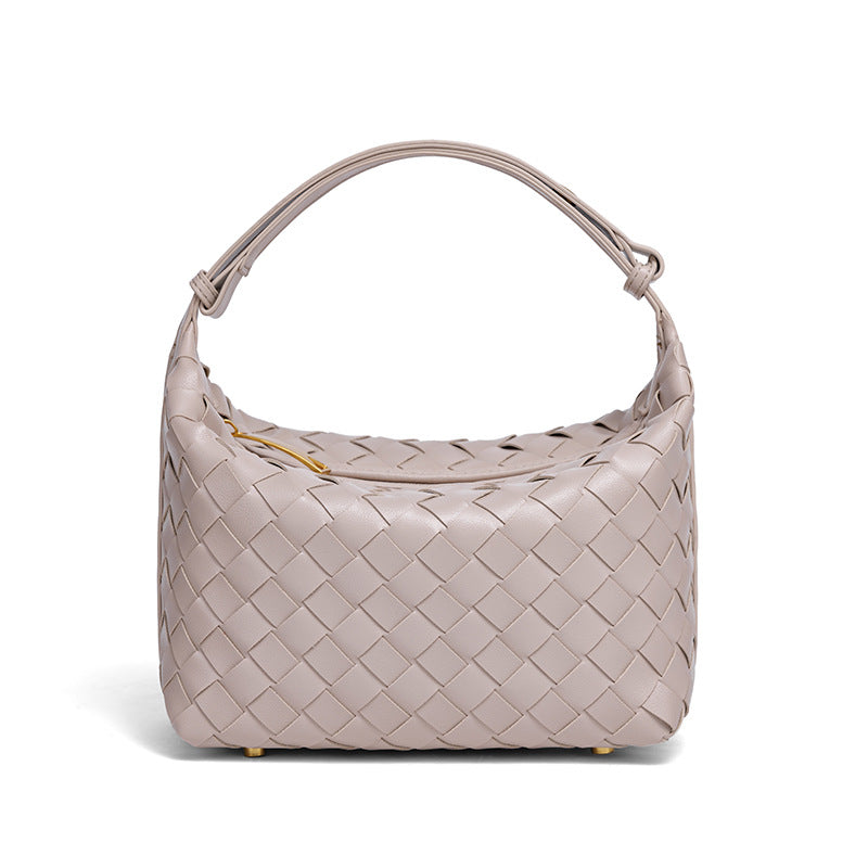 Handgefertigte Geflochtene Leder Mini Tasche Karnz