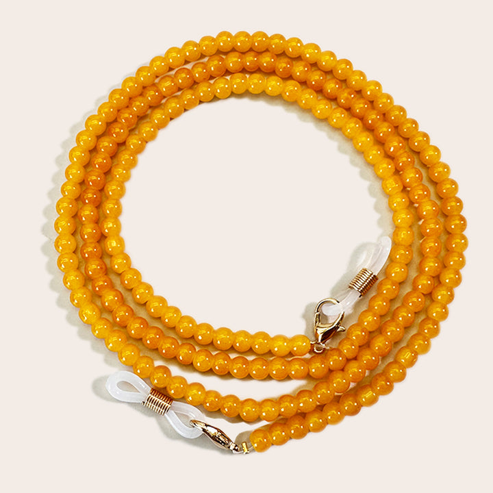 Elegante Perlen Brillenhalterkette Karnz