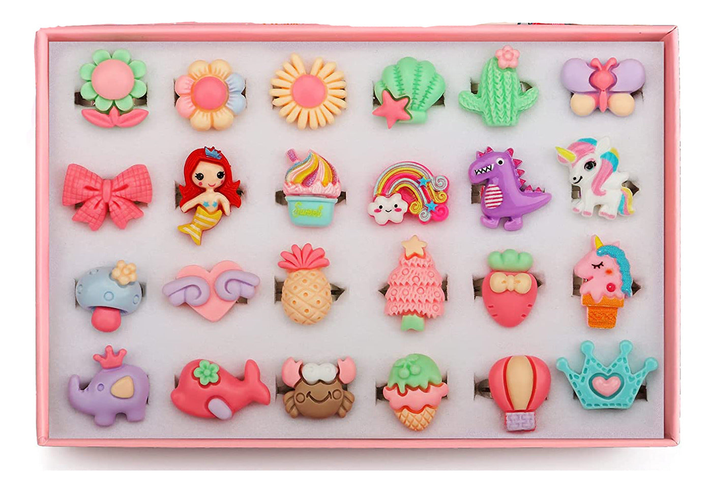 Unisex Bunte und kreative Eiskrem-Haarclips Karnz