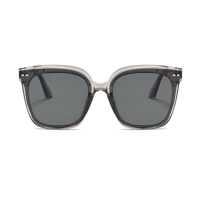 Damen Oversized Sonnenbrille mit modernem, kontrastierendem Design Karnz