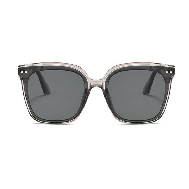 Damen Oversized Sonnenbrille mit modernem, kontrastierendem Design Karnz