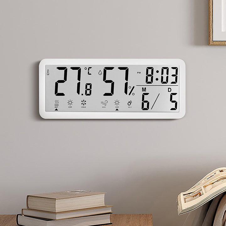 Digitaler Multifunktionswetterwecker mit Hygrometer und Temperaturanzeige Karnz