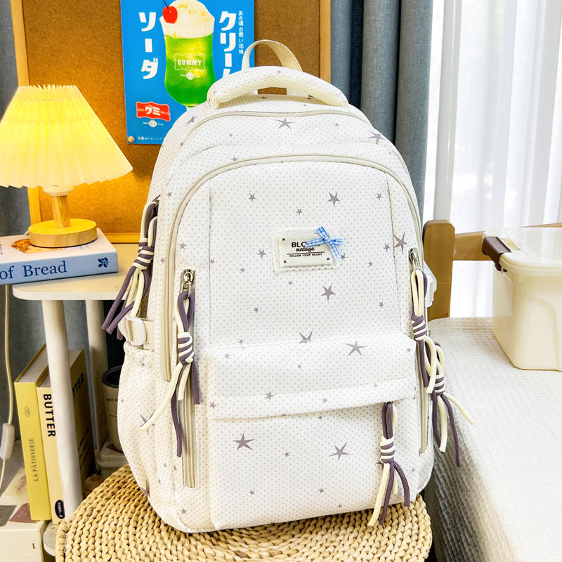 Stylischer mit Sternen verzierten multifunktionalen Rucksack Karnz
