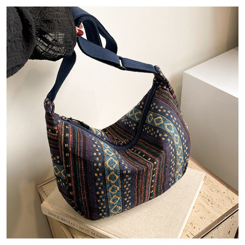 WoBohemian Ethnisches Muster Hobo Tasche Karnz